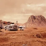 Marte tem montanhas gigantes